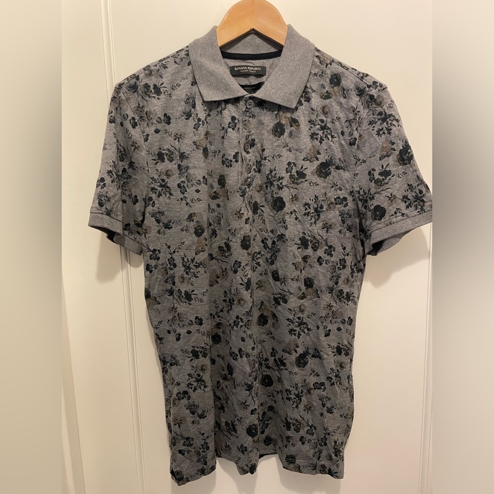 Banana Republic Men's Luxury Touch Polo Size Small